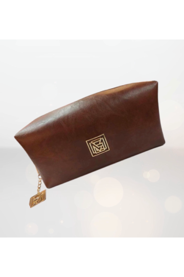 Brown Toiletry Bag