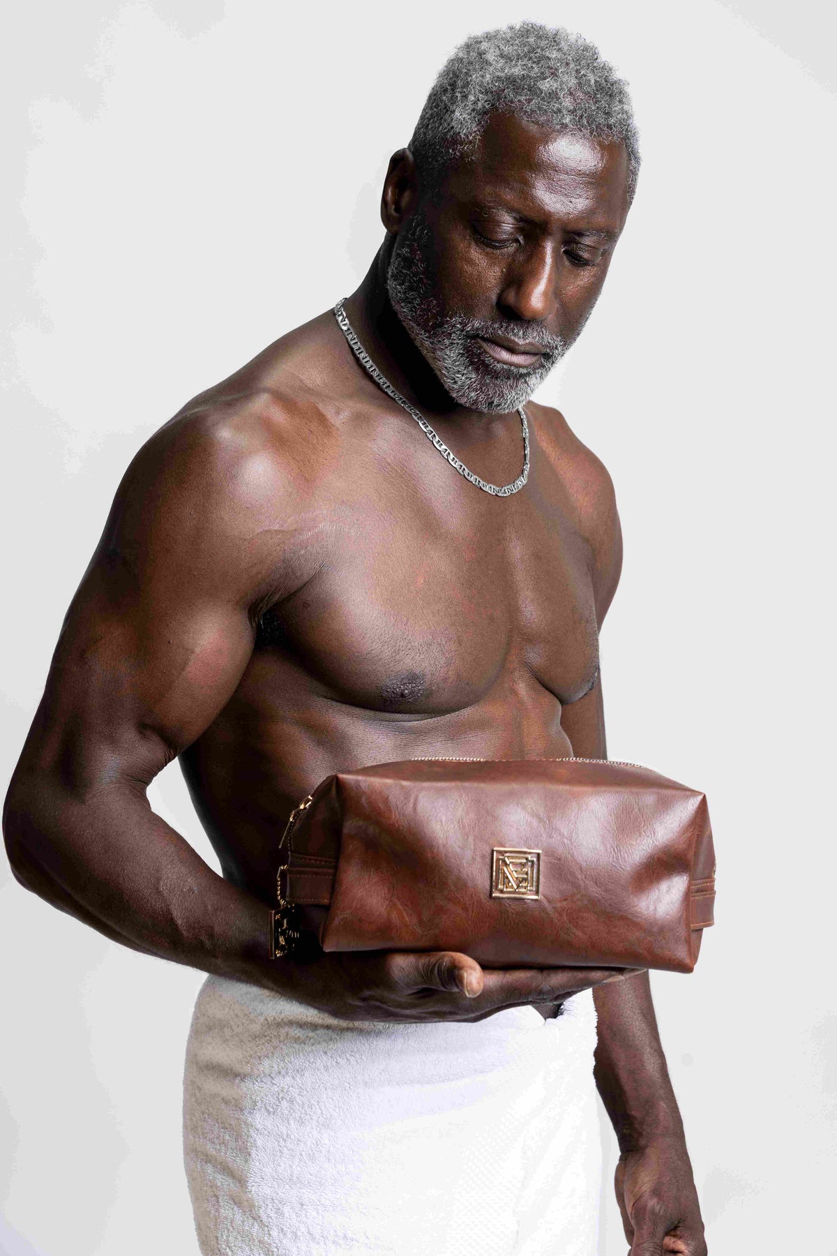 Brown Toiletry Bag
